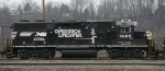 NS 5669 works the yard